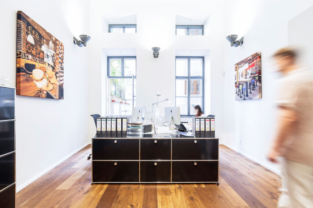 USM haller office, USM Haller furniture, USM Büro