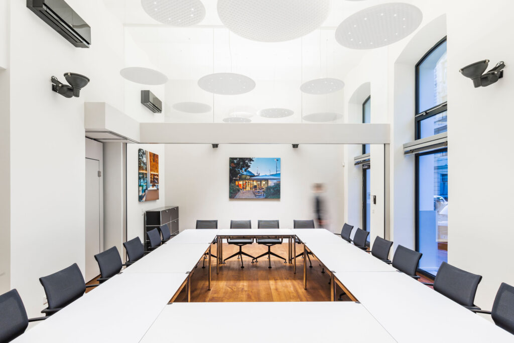 meetingroom, Besprechungsraum, Schulung, Schulungsraum, Deckenakustik