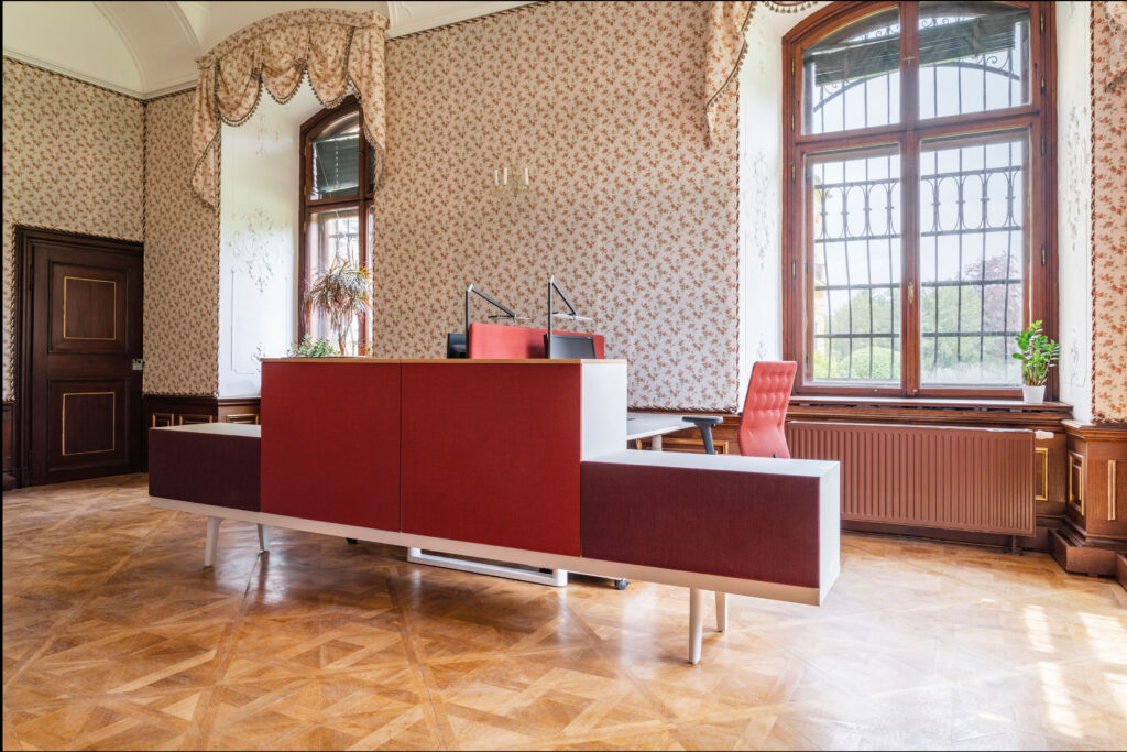 vitra Level 34, Werner Aisslinger, Bürosystem