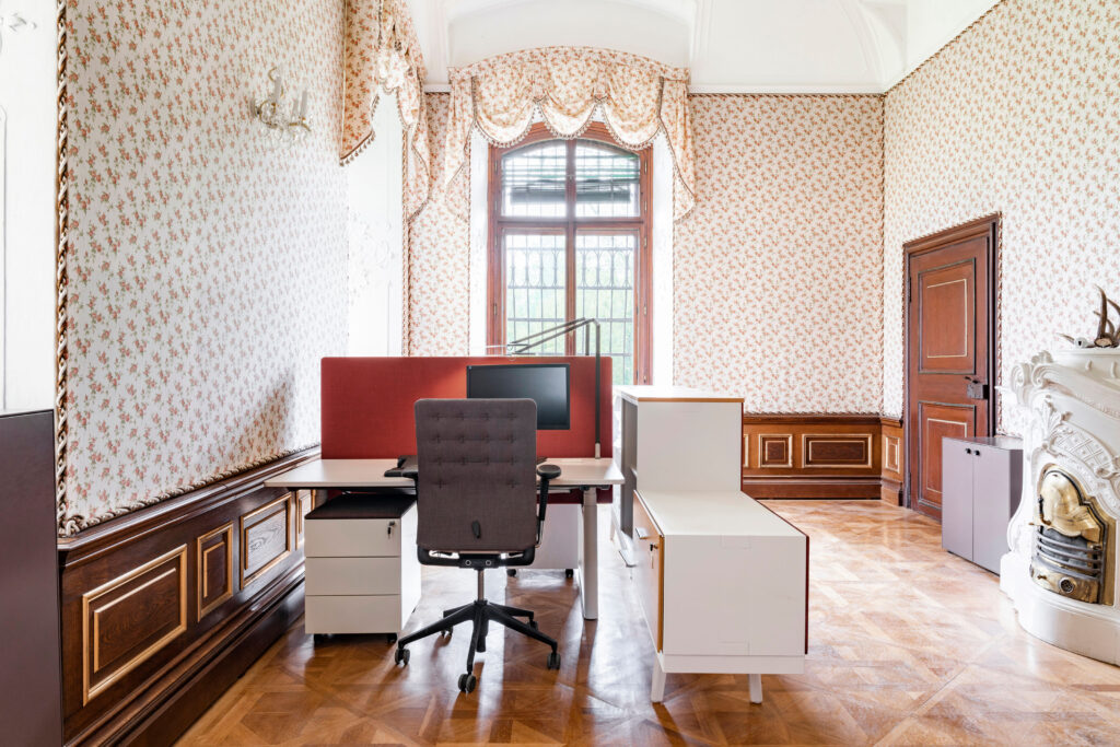 vitra Level 34, Werner Aisslinger, Bürosystem