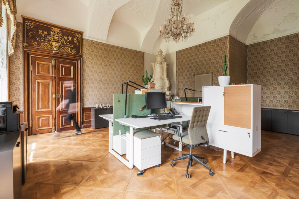 vitra Level 34, Werner Aisslinger, Bürosystem