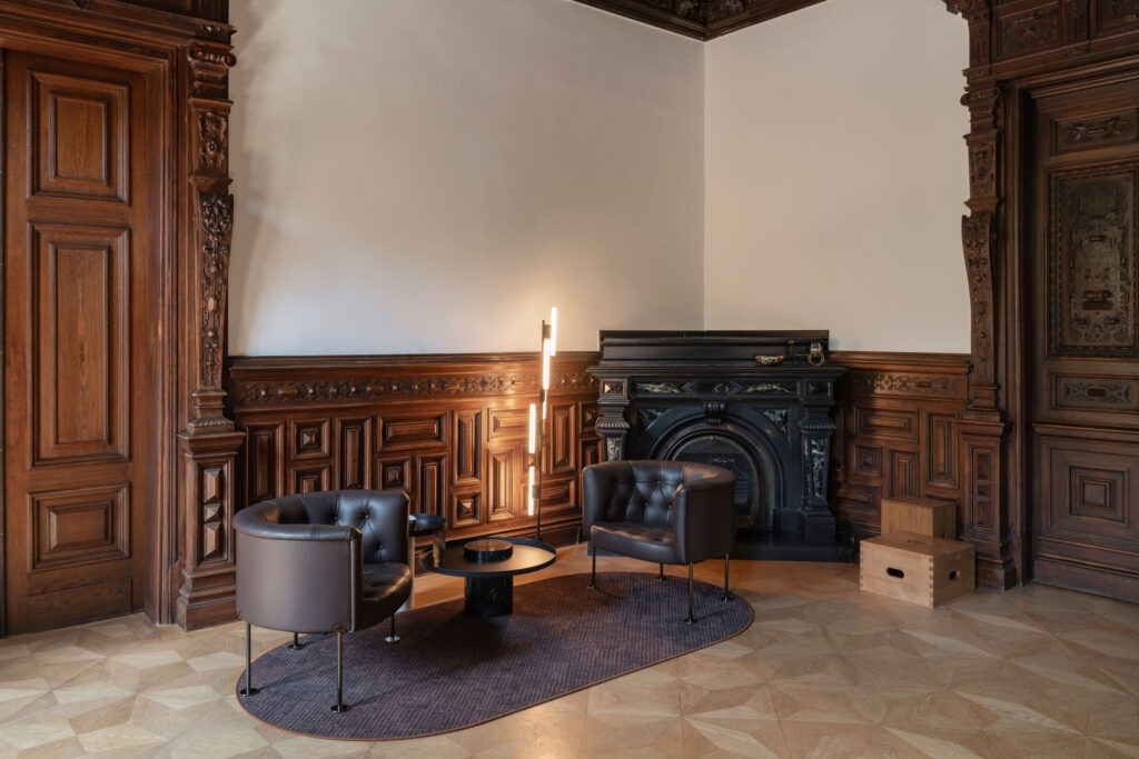 comfortable seating, walter knoll haussmann, Areti Lamp, modern classic